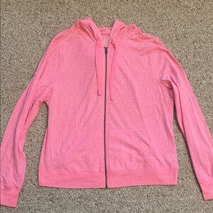 SO Pink Zip-Up Hoodie for Women